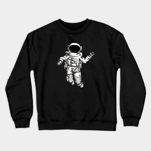 Astronaut Crewneck Sweatshirt by LiciaMarie